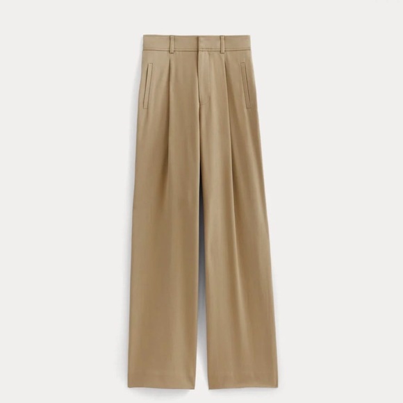 Everlane Pants - New Everlane Wool Wide Leg High-Rise Trousers